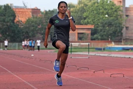 Vận động viên chạy nước rút Ấn Độ, Dutee Chand. (Nguồn: indianexpress.com)