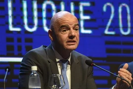 Chủ tịch Liên đoàn bóng đá thế giới (FIFA) Gianni Infantino. (Nguồn: AFP/TTXVN)