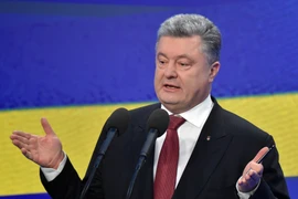 Tổng thống Ukraine Petro Poroshenko. (Nguồn: AFP/TTXVN)