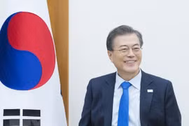 Tổng thống Hàn Quốc Moon Jae-in. (Nguồn: Yonhap/TTXVN)
