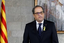 Thủ hiến Catalonia Quim Torra. (Nguồn: AFP/TTXVN) 