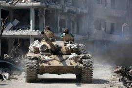 Lực lượng Chính phủ Syria. (Nguồn: AFP/TTXVN)