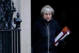 Thủ tướng Anh Theresa May tại thủ đô London. (Nguồn: THX/TTXVN)