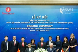 Quang cảnh lễ ký kết. (Nguồn: Vingroup)