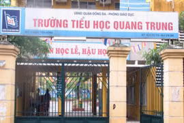 Hà Nội đình chỉ công tác giáo viên yêu cầu tát học sinh tiểu học 