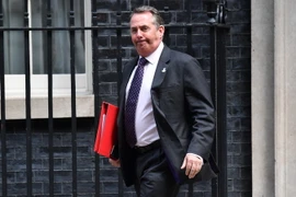 Bộ trưởng Thương mại Anh Liam Fox. (Nguồn: AFP/TTXVN)