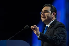 Tổng thống Guatemala Jimmy Morales. (Nguồn: AFP/TTXVN)