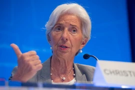 Bà Christine Lagarde. (Nguồn: AFP/TTXVN)