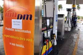 Một trạm xăng ở Brasilia phải đóng cửa do đình công ngày 28/5. (Nguồn: AFP/TTXVN)