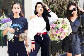 Ngất ngây với trang phục dạo phố giao mùa của fashionista Việt