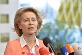 Bộ trưởng Quốc phòng Đức Ursula von der Leyen . (Ảnh: AFP/TTXVN)