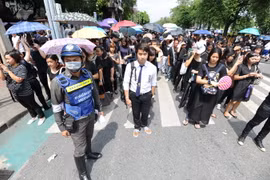 Người dân Thái Lan. (Nguồn: THX/TTXVN)