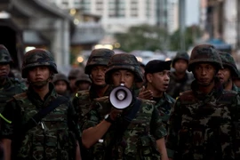 Quân đội Thái Lan. (Nguồn: AFP/TTXVN)