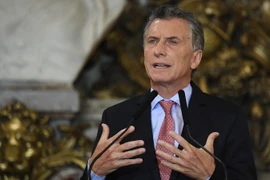 Tổng thống Argentina Mauricio Macri. (Nguồn: AFP/TTXVN)