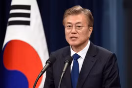 Tổng thống Moon Jae-in. (Nguồn: Getty images)