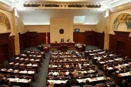 Toàn cảnh một phiên họp Quốc hội Macedonia. (Ảnh: KURIR/TTXVN)