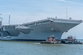 Tàu sân bay Gerald Ford. (Nguồn: Navy Times)