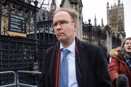 Cựu Đại sứ Anh tại Liên minh châu Âu (EU) Ivan Rogers. (Nguồn: Getty Images)