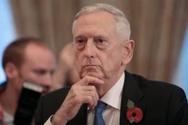 Bộ trưởng Quốc phòng Mỹ James Mattis. (Nguồn: AFP/TTXVN)