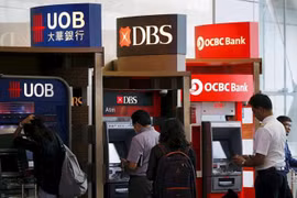 Máy ATM tại Singapore. (Nguồn: Bloomberg) 