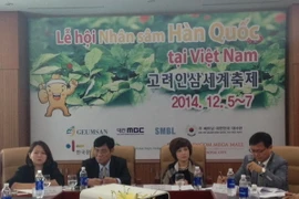Hàn Quốc tổ chức lễ hội nhân sâm lần thứ ba tại Việt Nam
