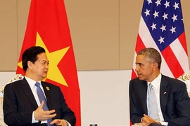 Thủ tướng Nguyễn Tấn Dũng gặp chính thức Tổng thống Obama