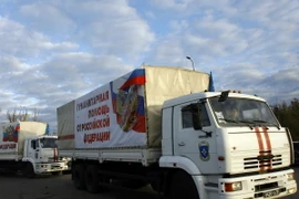 Đoàn xe nhân đạo thứ năm của Nga đến miền Đông Ukraine
