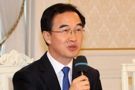 Bộ trưởng Bộ Thống nhất Hàn Quốc Cho Myoung-gyon. (Nguồn: Yonhap/TTXVN)