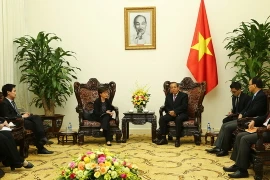 Toàn cảnh buổi tiếp. (Nguồn: baochinhphu.vn)