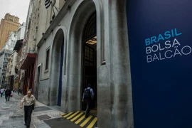 Trụ sở của Sàn Giao dịch chứng khoán của thành phố Sao Paulo, Brazil. (Nguồn: AFP/TTXVN)