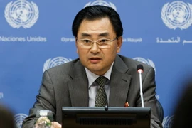 Đại sứ Triều Tiên tại Liên hợp quốc Ja Song Nam. (Nguồn: THX/TTXVN)