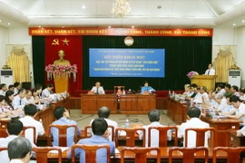 Toàn cảnh hội thảo. (Ảnh: Nguyễn Dân/TTXVN)