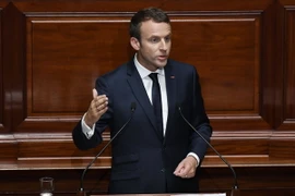 Tổng thống Pháp Emmanuel Macron. (Nguồn: EPA/TTXVN)