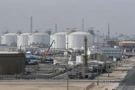 Khu công nghiệp Ras Laffan, cơ sở sản xuất khí gas hóa lỏng của Qatar. (Nguồn: AFP/TTXVN)