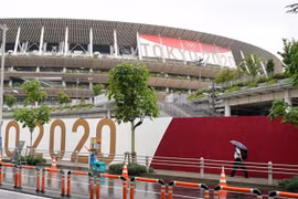Sân vận động ở Tokyo, Nhật Bản, ngày 8/7/2021. (Ảnh: THX/TTXVN) 