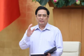 Thủ tướng Phạm Minh Chính chủ trì cuộc họp khẩn của Chính phủ với Ban Chỉ đạo Quốc gia phòng, chống COVID-19 để nghe báo cáo tình hình dịch bệnh, trên cơ sở đó xem xét, quyết định những giải pháp mạnh mẽ hơn, quyết liệt hơn trước những diễn biến dịch phức