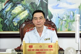 Ông Nguyễn Hồng Điệp, Trưởng Ban Tiếp công dân Trung ương, Thanh tra Chính phủ. (Ảnh: Xuân Tùng/TTXVN)
