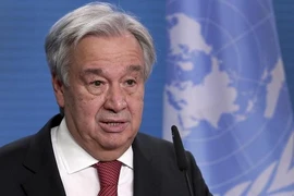 Tổng Thư ký Liên hợp quốc Antonio Guterres. (Ảnh: AP)