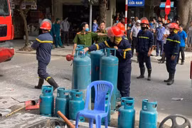 Hiện trường một vụ nổ bình ga. Ảnh minh họa. (Nguồn: Vietnam+)
