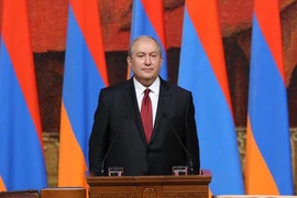 Tổng thống Armenia, ông Armen Sarkisian (Nguồn:AFP)