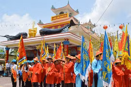 Lăng ông Nam Hải ở thị trấn Sông Đốc, huyện Trần Văn Thời. (Nguồn: camau.gov.vn) 