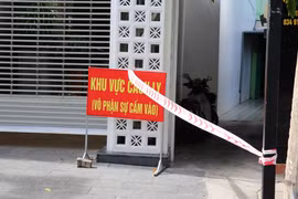 Một điểm cách ly tại thành phố Tuy Hòa. (Ảnh: Phạm Cường/TTXVN)