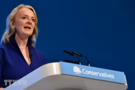 Bộ trưởng Thương mại Quốc tế Anh Liz Truss. (Ảnh: AFP/TTXVN) 