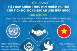 Việt Nam chính thức đảm nhiệm vai trò Chủ tịch Hội đồng Bảo an