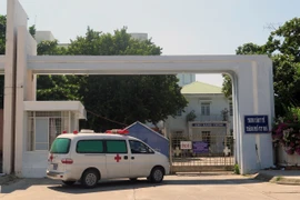 Bệnh viện dã chiến Tuy Hòa được chuyển tiếp từ Trung tâm Y tế thành phố Tuy Hòa. (Ảnh: Xuân Triệu/TTXVN)