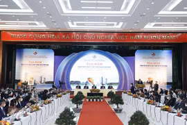 Quang cảnh tọa đàm. (Ảnh: Thống Nhất/TTXVN) 