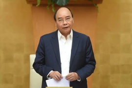 Thủ tướng Nguyễn Xuân Phúc phát biểu. (Ảnh: Thống Nhất/TTXVN)