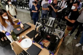 Sản xuất bít tết in 3D. (Nguồn: news.yahoo.com)