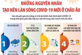 [Infographics] Nguyên nhân tạo ra làn sóng COVID-19 mới ở châu Âu