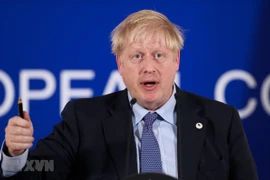 Thủ tướng Anh Boris Johnson. (Ảnh: THX/TTXVN)